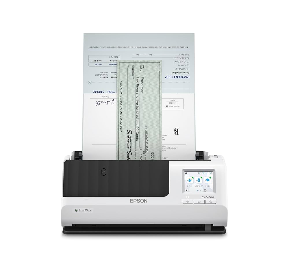 ☆美品☆エプソン A4ドキュメントスキャナー DS-C480W Amazon | エプソン A4ドキュメントスキャナー DS-C480W (A4